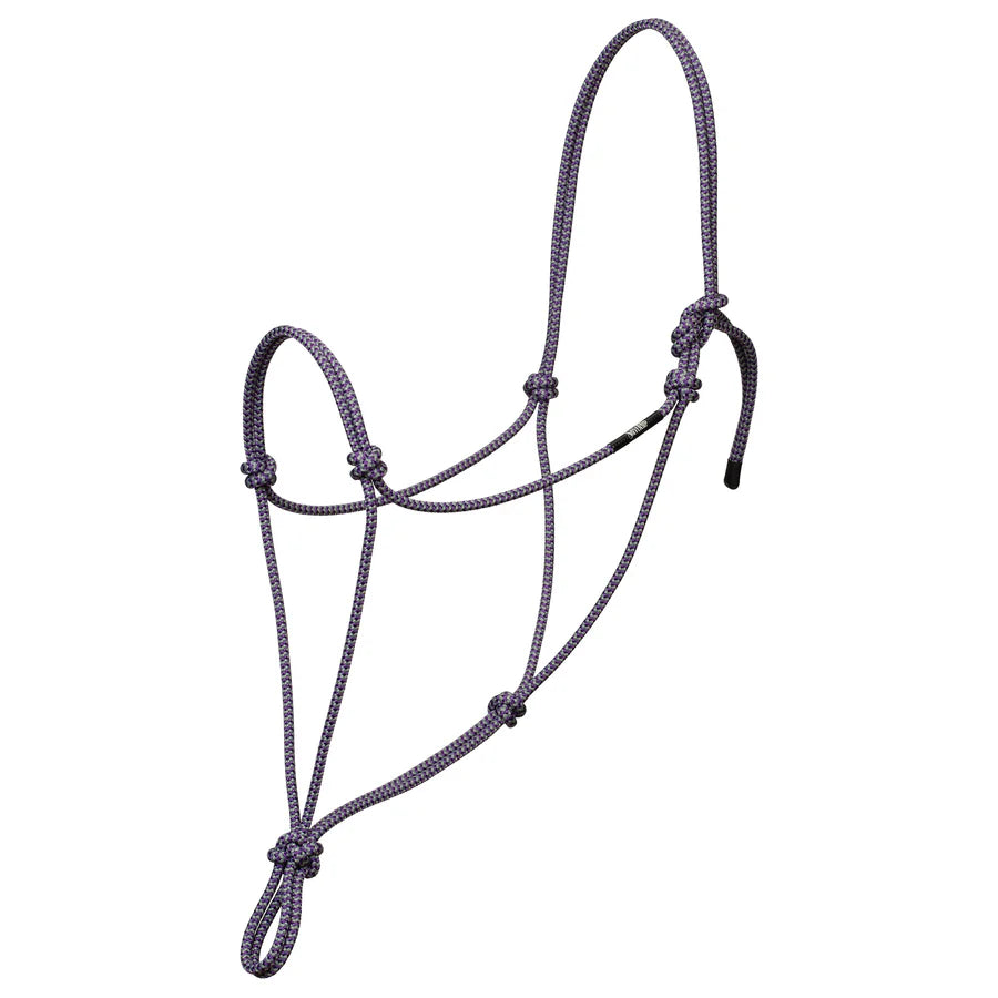 Weaver Leather Silvertip Big Sky Rope Halter, Average - Irvine Tack & Western Wear