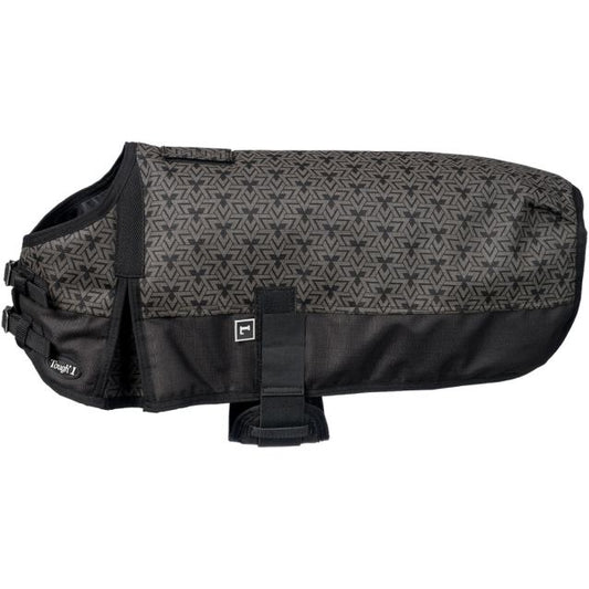 Tough1 1200D Reflective Dog Blanket-Black