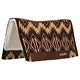 Weaver Synergy Contoured Performance Saddle Pad w/Merino Fleece - 33x38