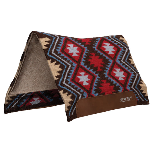 Weaver Synergy Flex Contour Performance Saddle Pad W Wool Blend Felt