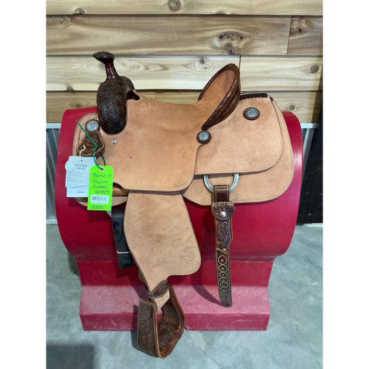 Martin 14" Roping Saddle-7" Gullet - Irvine Tack & Western Wear