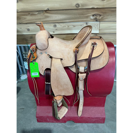 Irvine 16" OY Roping Saddle