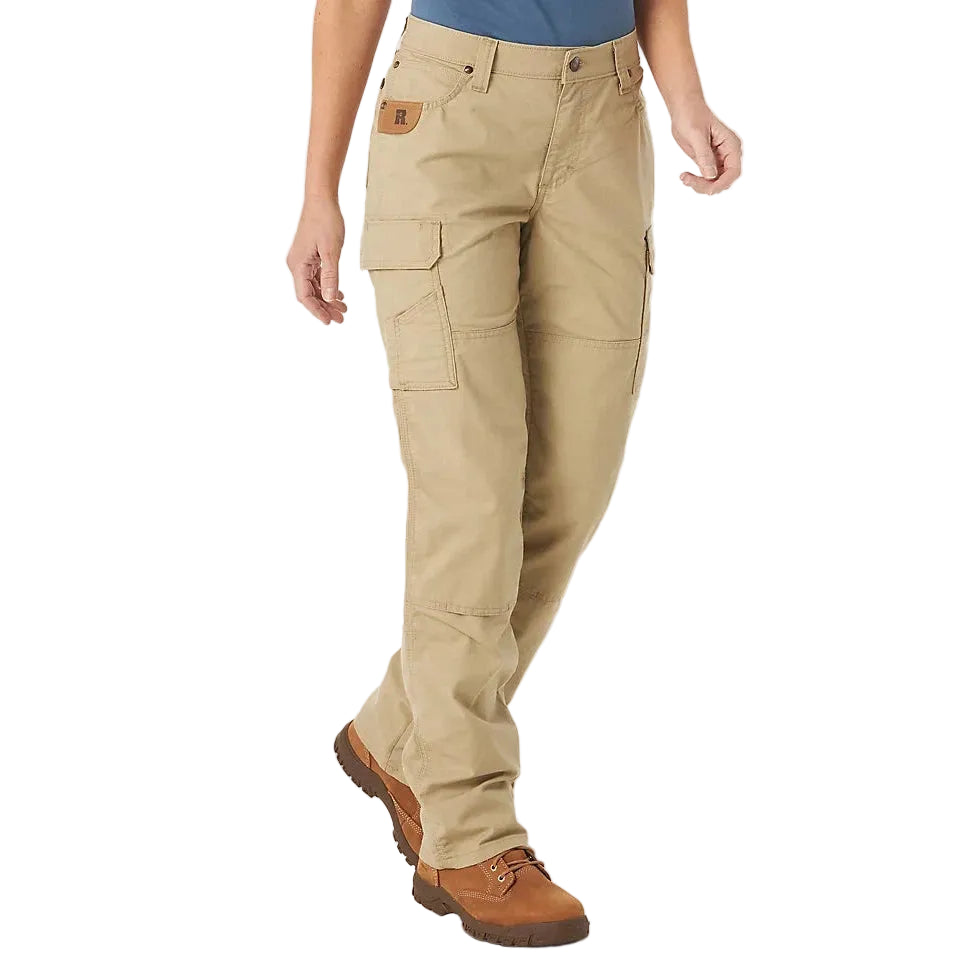 Wrangler Women's Riggs Workwear Ripstop Ranger Cargo Pants - Golden Khaki