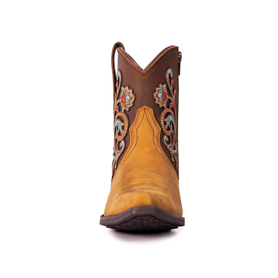 Montana West Women's Western Embroidered Cowgirl Boot - Multi