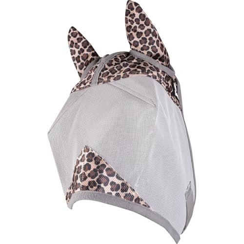 Crusader Patterned Nylon Mesh Fly Mask-Standard Horse- Multiple Colours