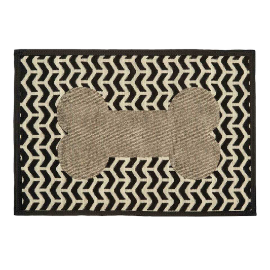 Bella Fashion Feeding mat Geo Bones Brown