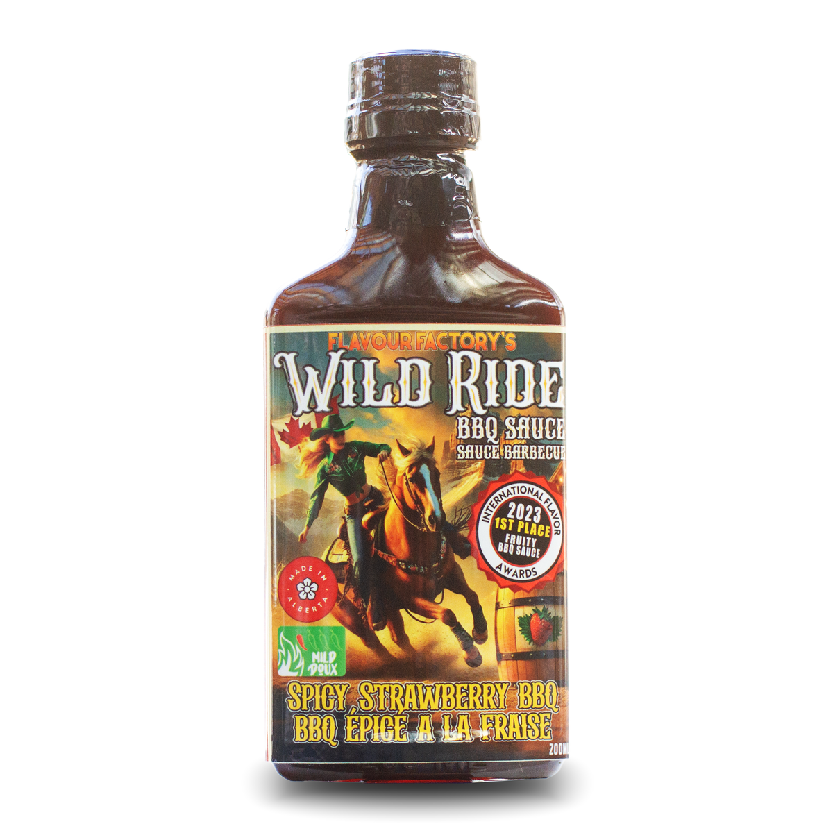 European Flavour Factory-Wild Ride Spicy Strawberry BBQ Sauce - Irvine Tack & Western Wear