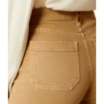 Ariat Women's Ultra High Rise Countryside Wide Leg Crop Jeans - French Khaki