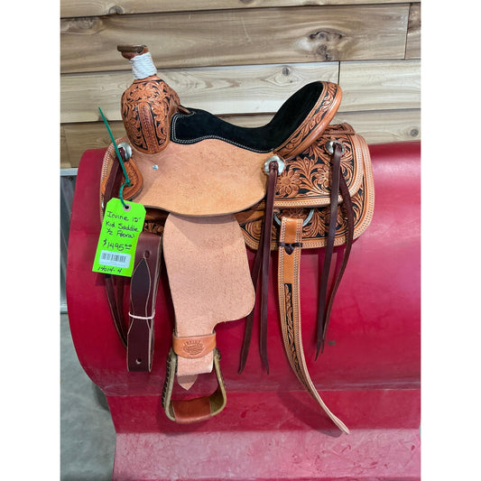 Irvine 12" Kid Saddle-1/2 Floral