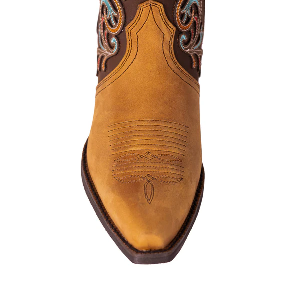 Montana West Women's Western Embroidered Cowgirl Boot - Multi