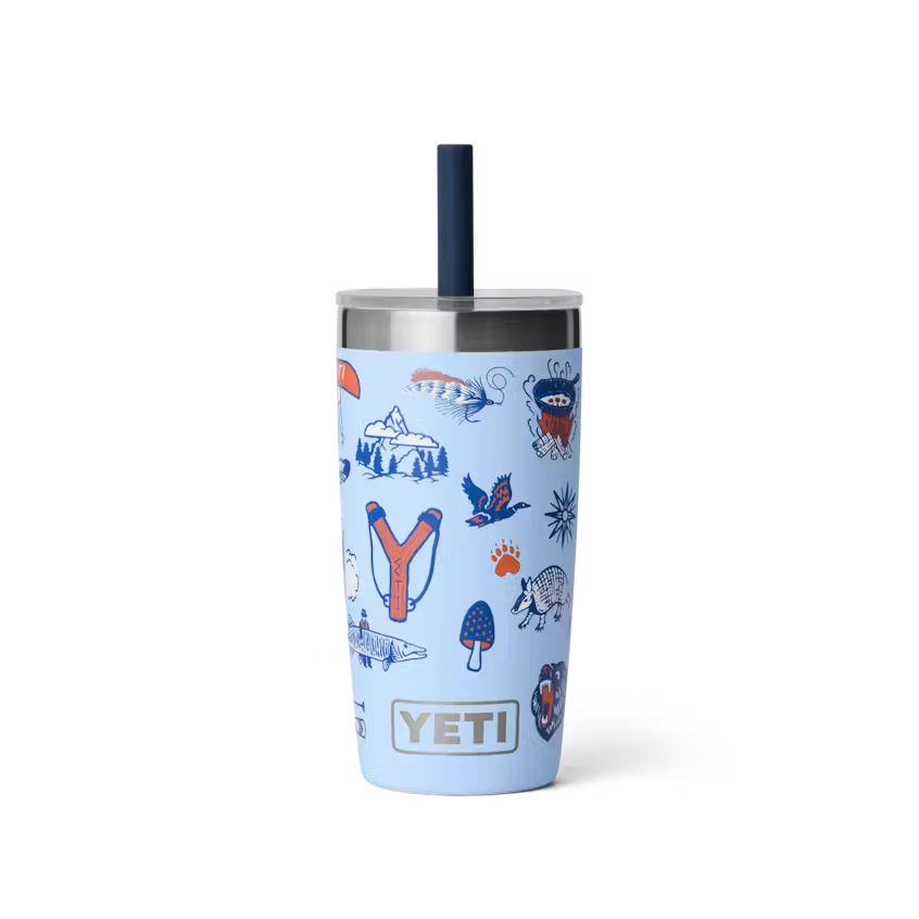 YETI Rambler Jr. 295 mL Tumbler with Silicone Straw Lid - Big Sky Summer Camp
