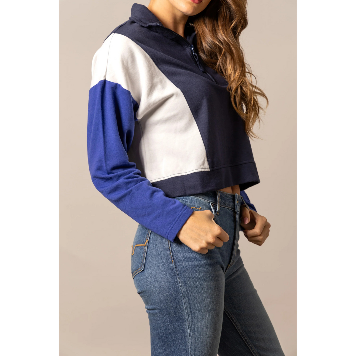 Kimes Women's Long Sleeve Cami 1/4 Zip Pullover- Multiple Colours - Irvine Tack & Western Wear