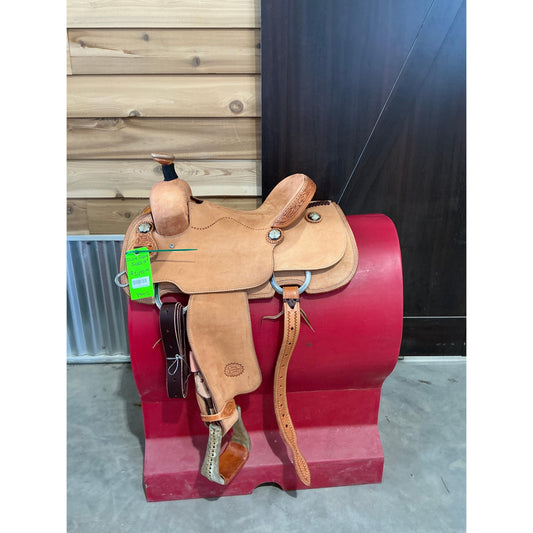 Irvine 14"  Roping Saddle -R/O