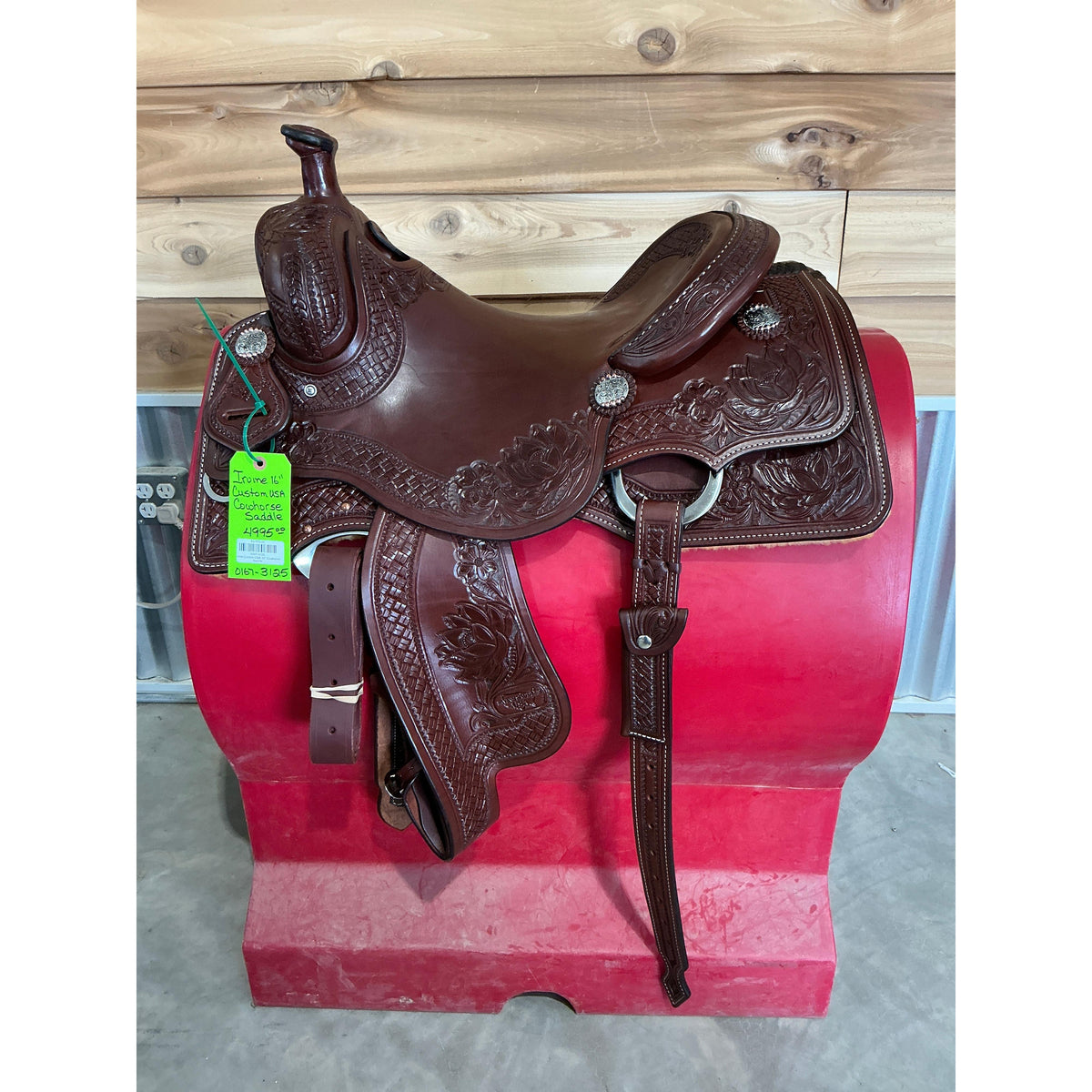 Irvine Custom USA 16" Cowhorse Saddle