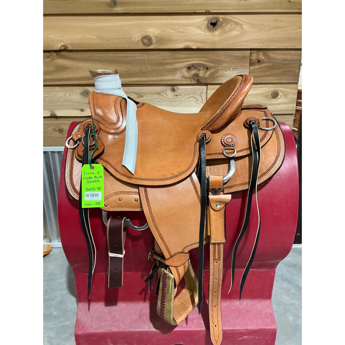 Irvine 16" Wade Mule Saddle - Irvine Tack & Western Wear