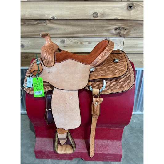 Irvine 15.5" Team Roping Saddle - Bowen Tree