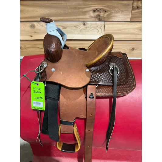 10" Kids Saddle