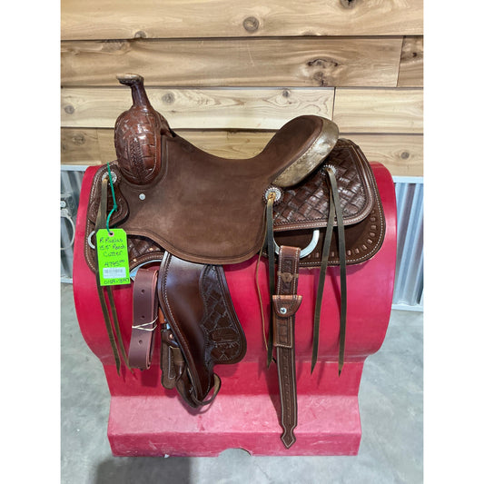R. Ruelas Custom 15.5" Ranch Cutter - Irvine Tack & Western Wear