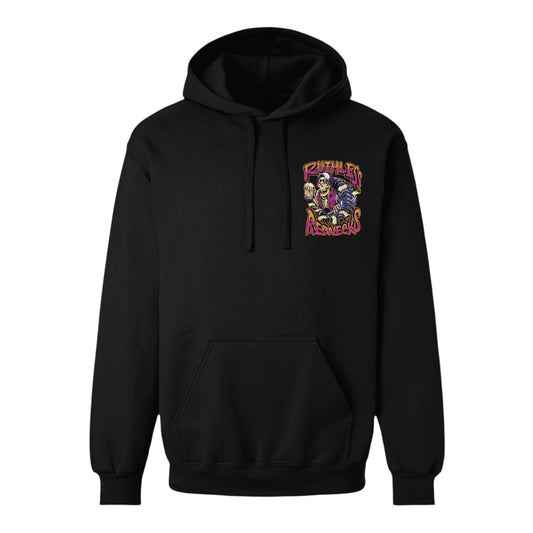 Ruthless Rednecks Fully Loaded Supercharged Hoodie- Black