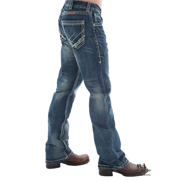 B.Tuff Men's Torque Jeans - Medium Stonewash