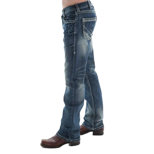 B.Tuff Men's Torque Jeans - Medium Stonewash