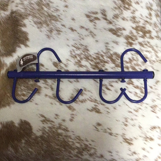 Irvine Steel Tack Rack - 6 Hooks - Irvine Tack & Western Wear