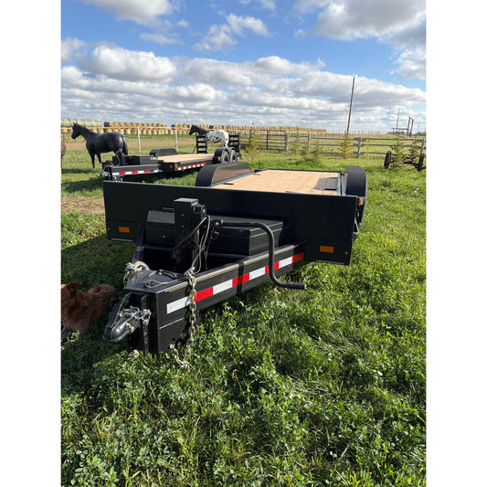2025 Falcan FLT-370-22' Tilt Deck-Black