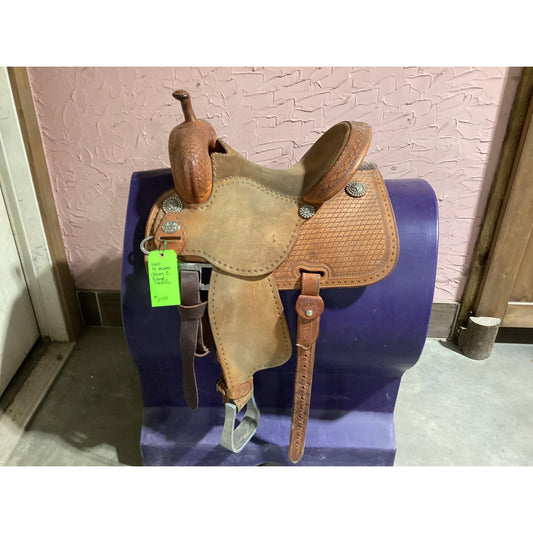 Used 14” Martin Crown C Barrel Saddle