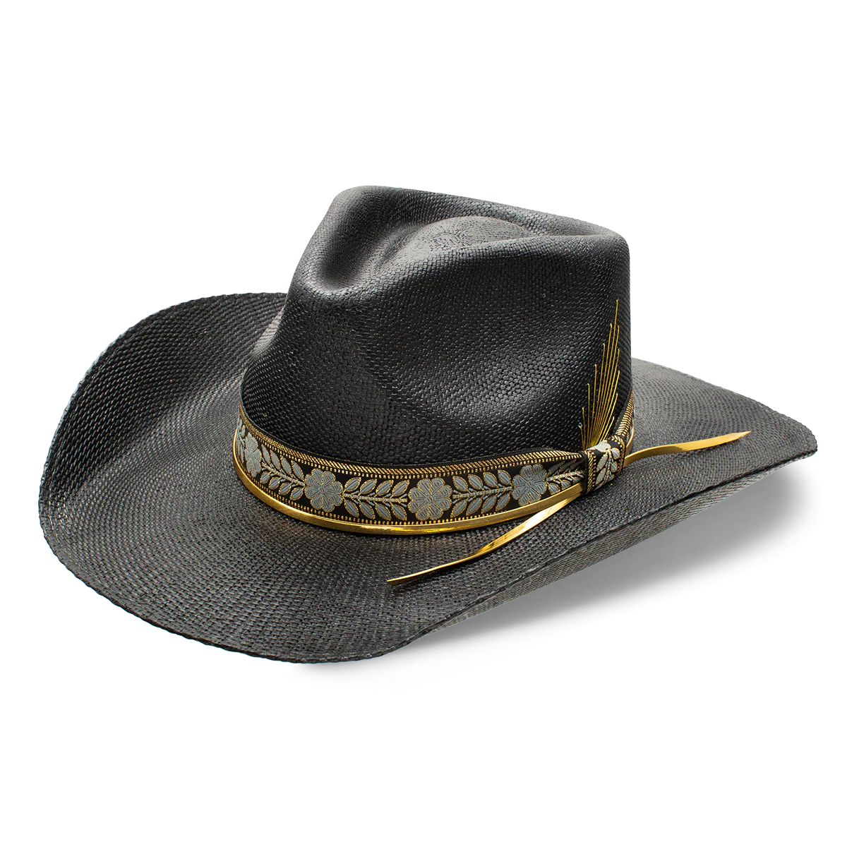 Charlie 1 Horse Lainey Wilson Wildflower Hat- Black