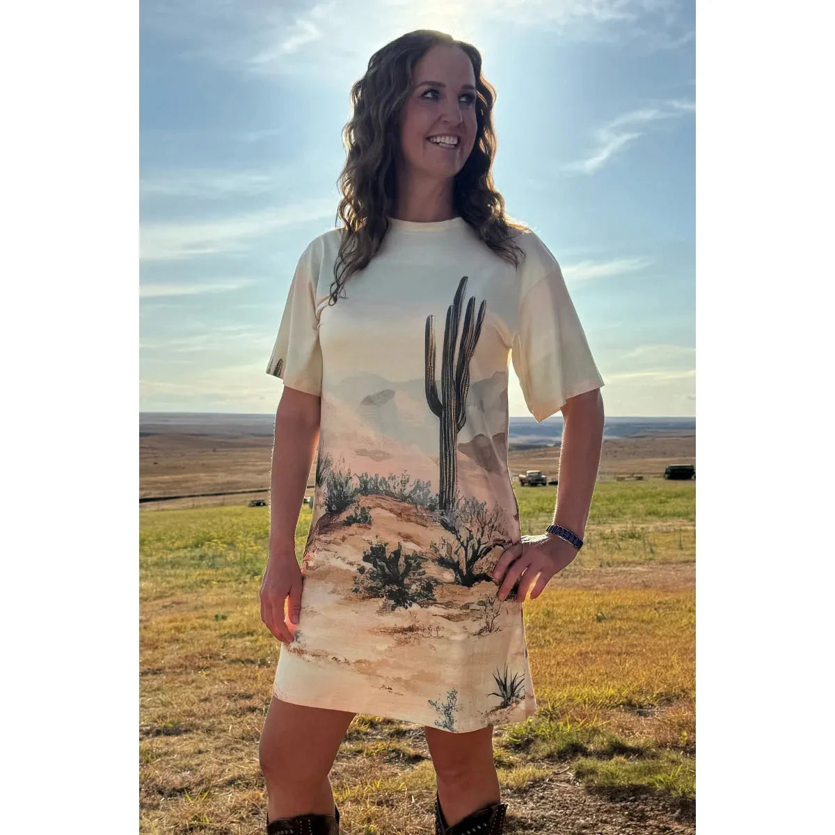 Sterling Kreek Women's Canyon Sands T-Shirt Dress