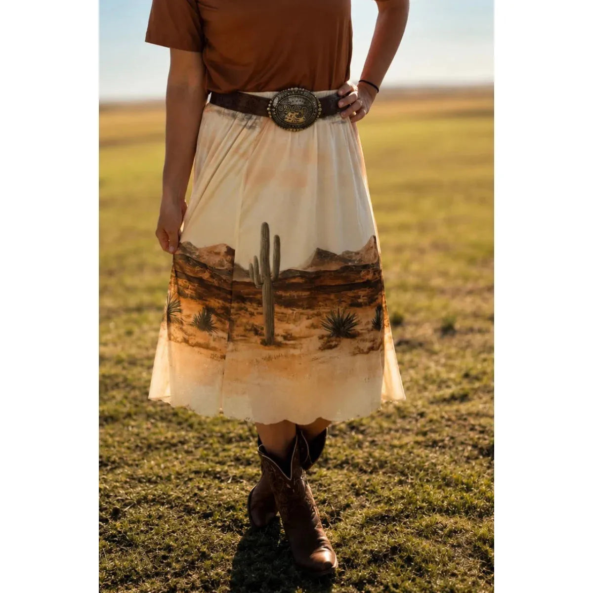Sterling Kreek Women's Desert Horizon Skirt - Beige