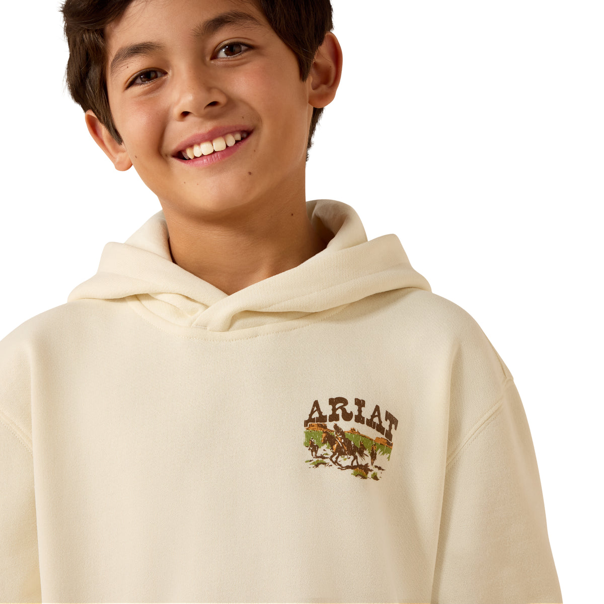 Ariat Youth Pulp Western Hoodie - Turtledove