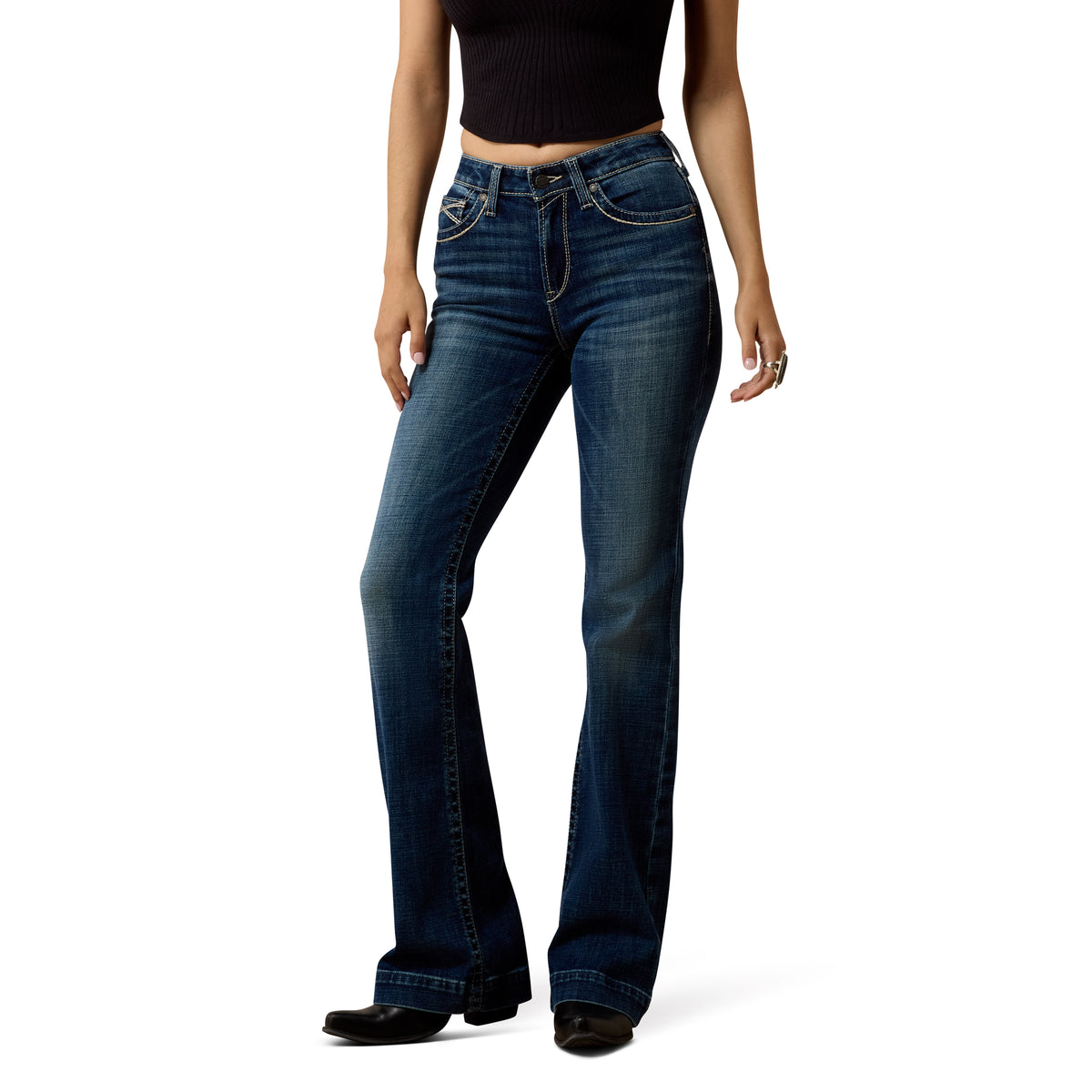 Ariat Women’s High Rise Teresa Slim Trouser Jeans – Decatur