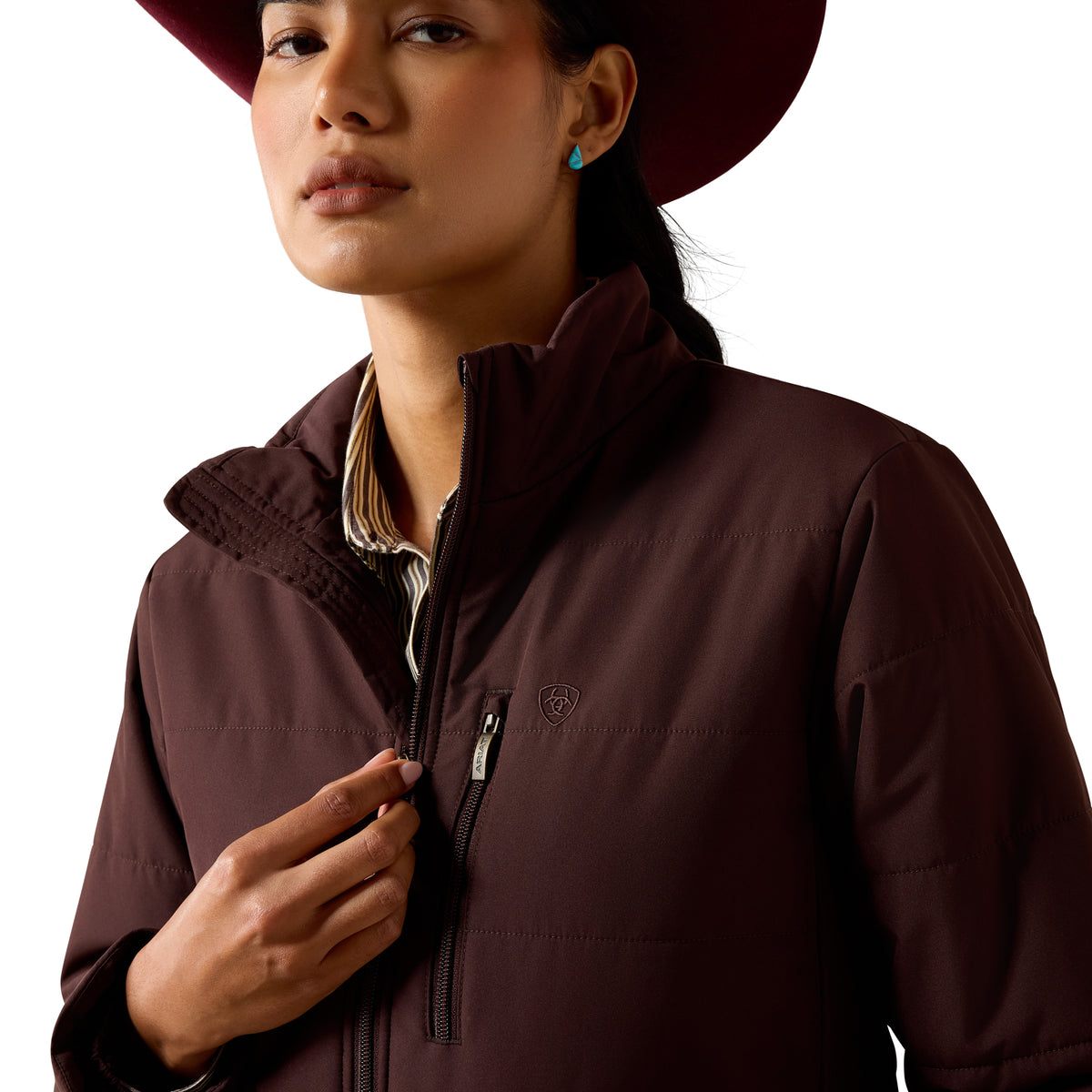 Ariat Women's Titan Insulated Jacket - Chocolate Plum