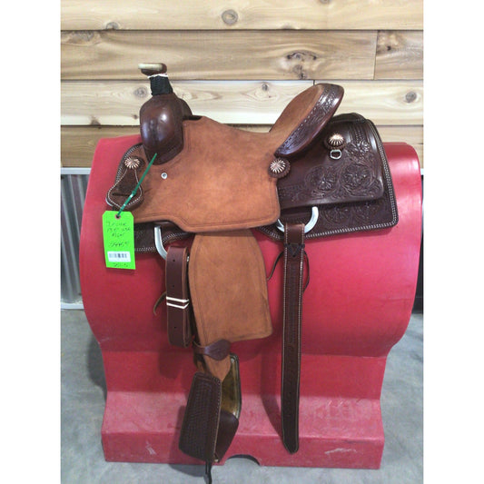 Irvine's 13.5" USA.  Rope Saddle