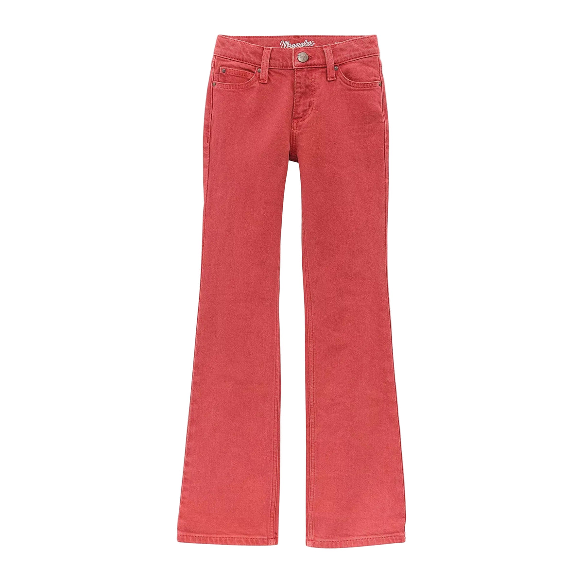Wrangler Girl's Retro Vibrant Bootcut Jeans - Chili - Irvine Tack & Western Wear