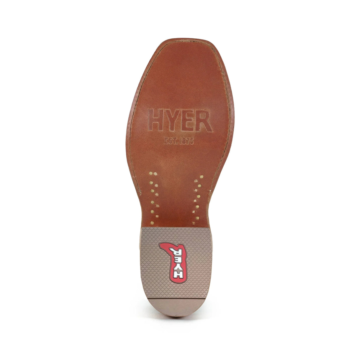 Hyer Men's Sawyer Western Boots - Tan Oiled Shrunken Shoulder - Irvine Tack & Western Wear