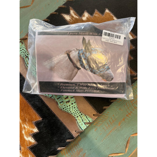 Irvine's Lycra Fly Mask With Ears - Irvine Tack & Western Wear