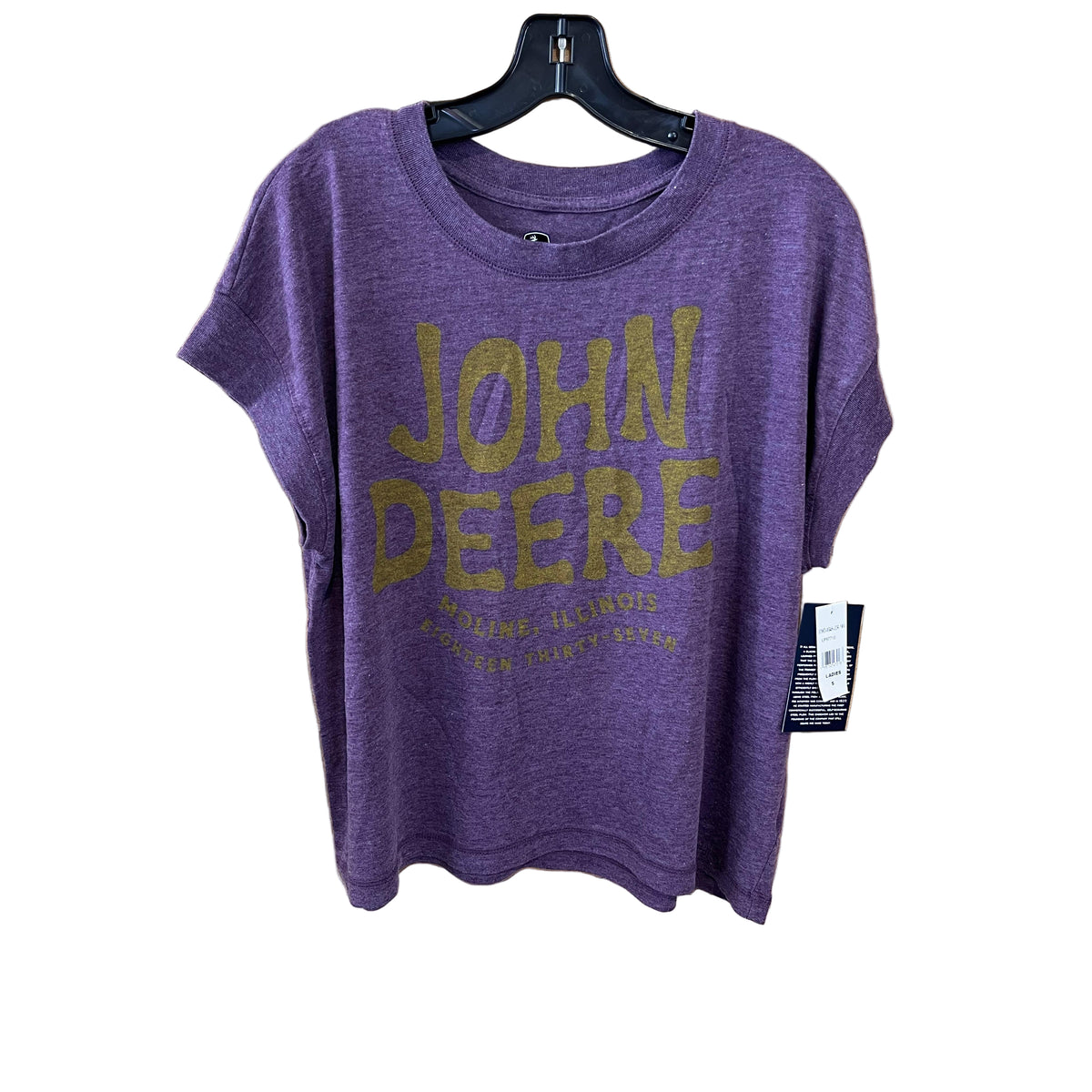 John Deere Women's Tee Shirt - Purple
