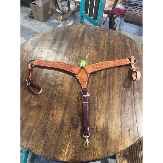 Irvine's Breastcollar 2 3/4" - Waffle/Fire - Irvine Tack & Western Wear
