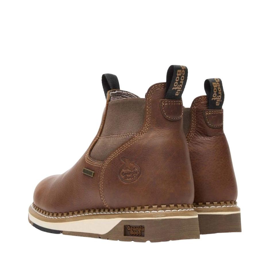 Georgia Men's 5" Wedge Waterproof Work Boot - Irvine Tack & Western Wear