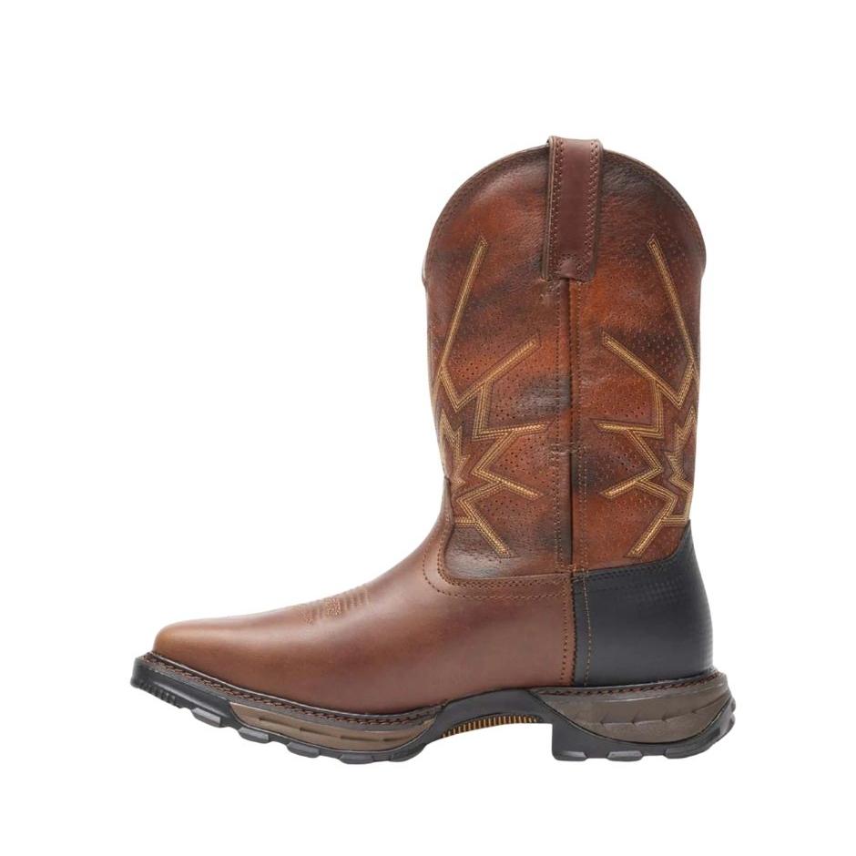 Durango Men's Maverick XP 11" Ventilated Western Work Boot - Tobacco