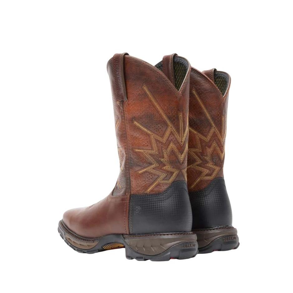 Durango Men's Maverick XP 11" Ventilated Western Work Boot - Tobacco