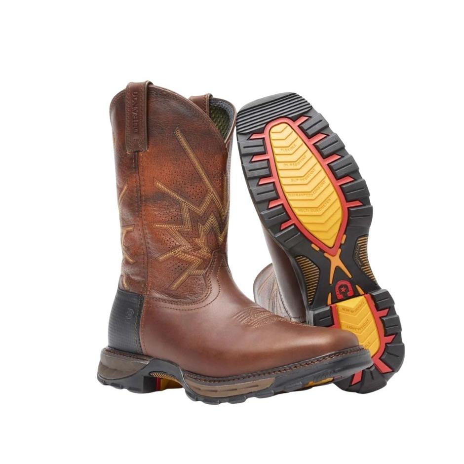 Durango Men's Maverick XP 11" Ventilated Western Work Boot - Tobacco