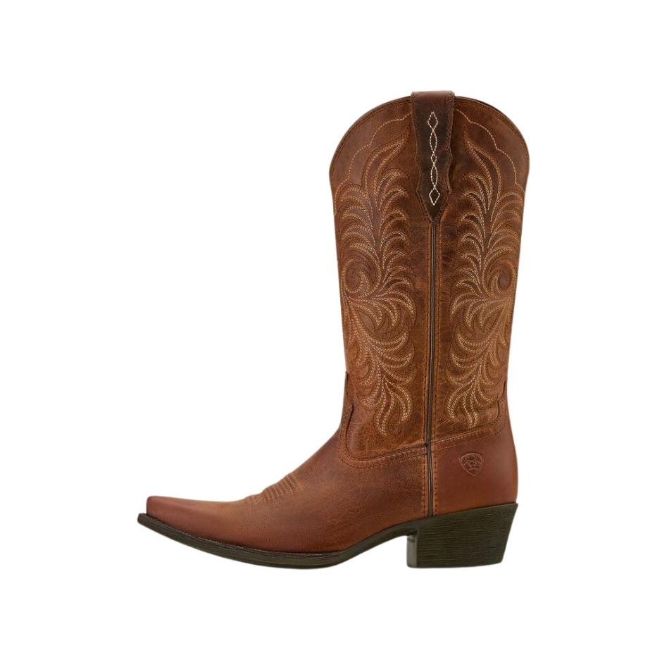 Ariat Women's Heritage X Toe Western Boot- Rich Oak - Irvine Tack & Western Wear
