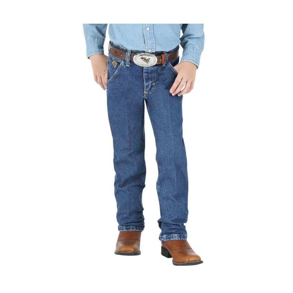 Wrangler Boy's George Strait Cowboy Cut Jean - Heavy Stonewash - Irvine Tack & Western Wear