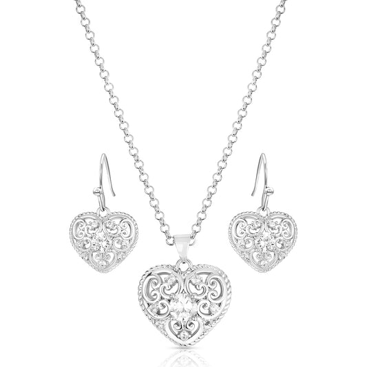 Montana Silversmiths For The Love of Bling Jewelry Set
