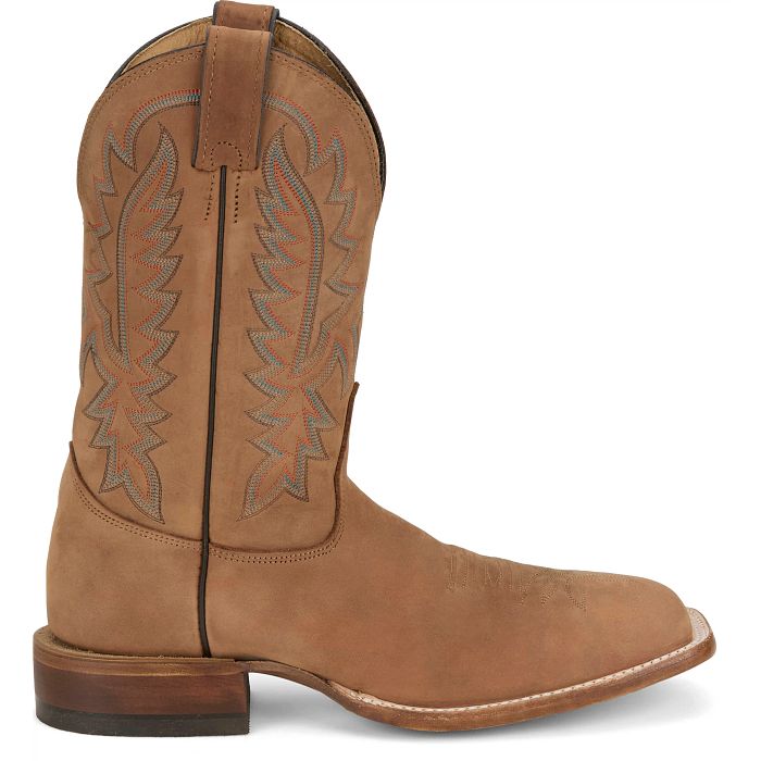 Justin Men's Rancho 11" Western Cowboy Boots- Butterscotch