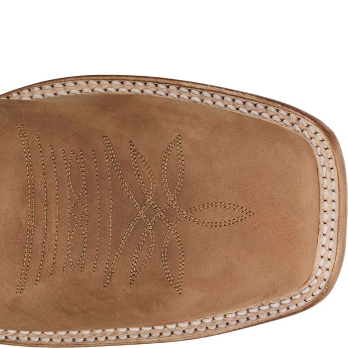 Justin Men's Rancho 11" Western Cowboy Boots- Butterscotch