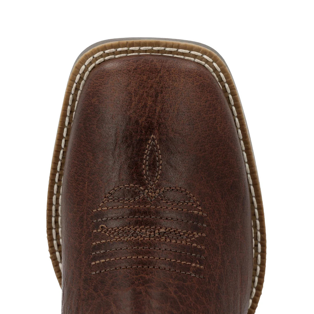 Durango Little Kids Shyloh 8" Square Toe Boot - Mahogany/Dynamite Red